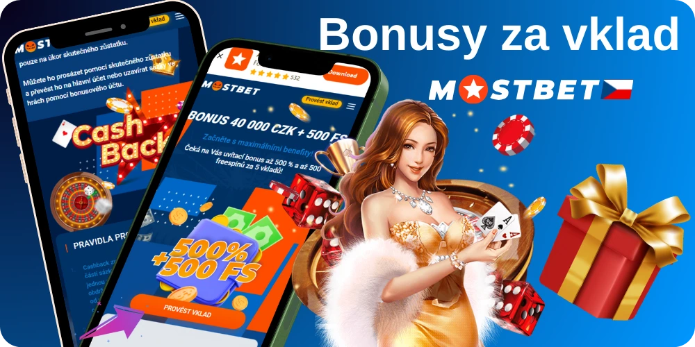 Užijte si bonusy na Mostbet