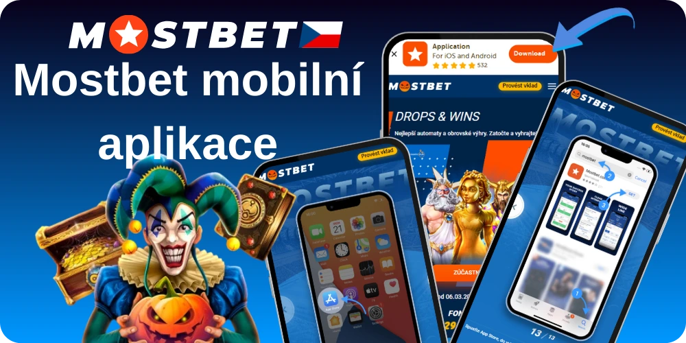 Optimalizovaná mobilní aplikace pro Mostbet